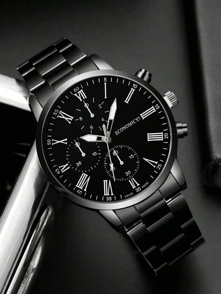 Elite Men’s Chronographs & Automatic Timepieces: Fossil, Hugo Boss, Casio Edifice, and Luxury Dress 