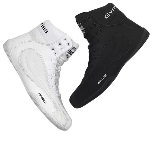 Pro Combat & Wrestling Boots: Puma, ASICS, Gingpai & Rongdodo High-Tops with Secure Hook-and-Lock An