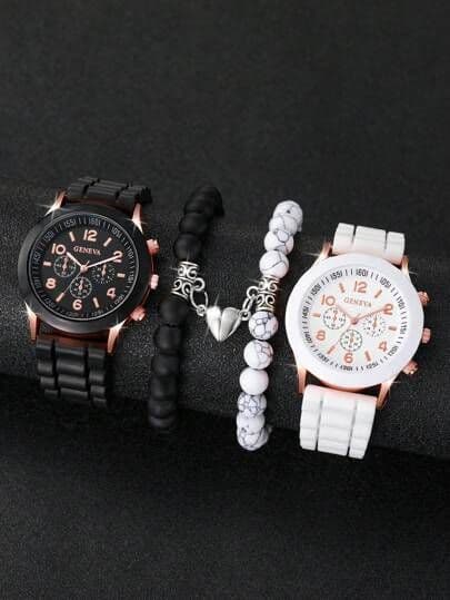 His & Hers Couples’ Watch Collections: Matching Chronographs, Leather Straps, and Romantic Jewelry S