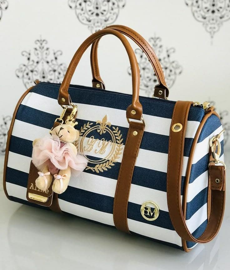 Designer-Inspired Luxury Handbags: Embroidered Barrel Bags, Padlock Satchels, and Structured Top-Han