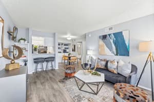 Spacious Empty Apartment with Wooden Floors