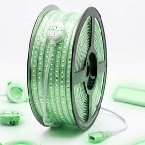 Green LED Strip Light on Spool