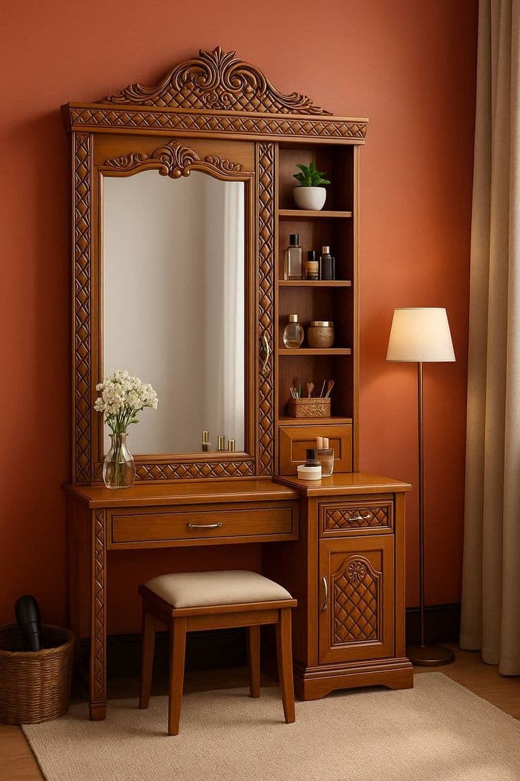 ModularCraft Multi-Functional Wooden Cupboard