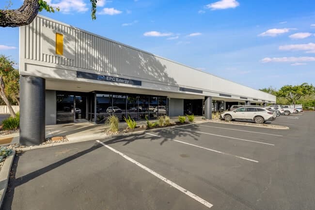 Grey Commercial Building with EPC Energy Sign (Alt)