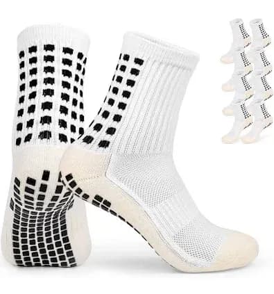 White Grip Socks (Pair)
