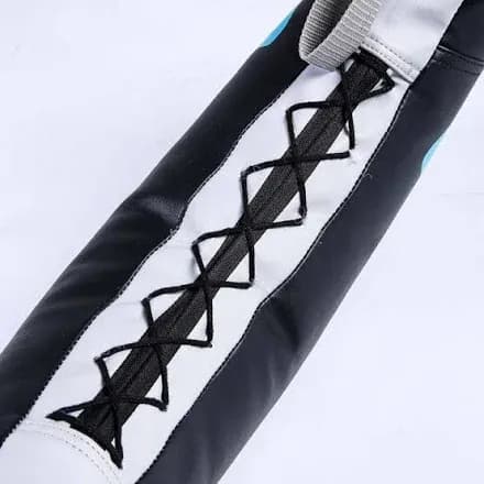 Black & White Athletic Footwear Detail